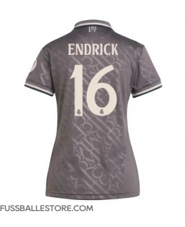 Günstige Real Madrid Endrick #16 3rd trikot Damen 2024-25 Kurzarm